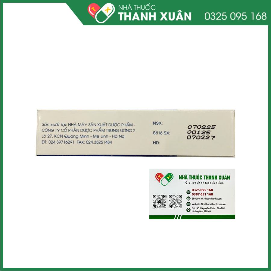 Dophavirđiều trị herpes (HSV) da mặt, môi